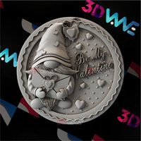 Thumbnail for SAINT VALENTINE'S GNOME 3d stl 3DWave.us