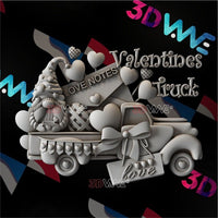 Thumbnail for Saint Valentines truck 3d stl 3DWave.us