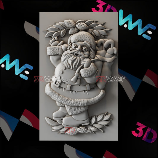 SANTA 3d stl 3DWave.us