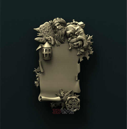 SANTA CLAUS 3D STL 3DWave