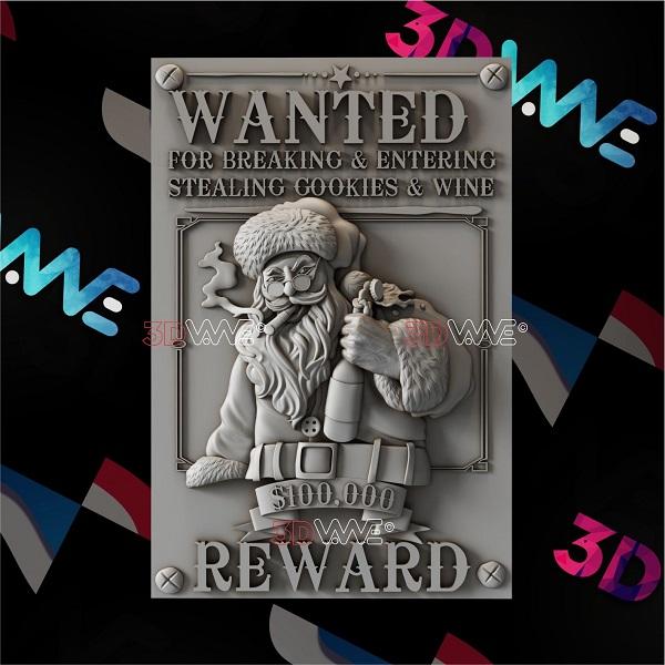SANTA CLAUS 3d stl 3DWave.us