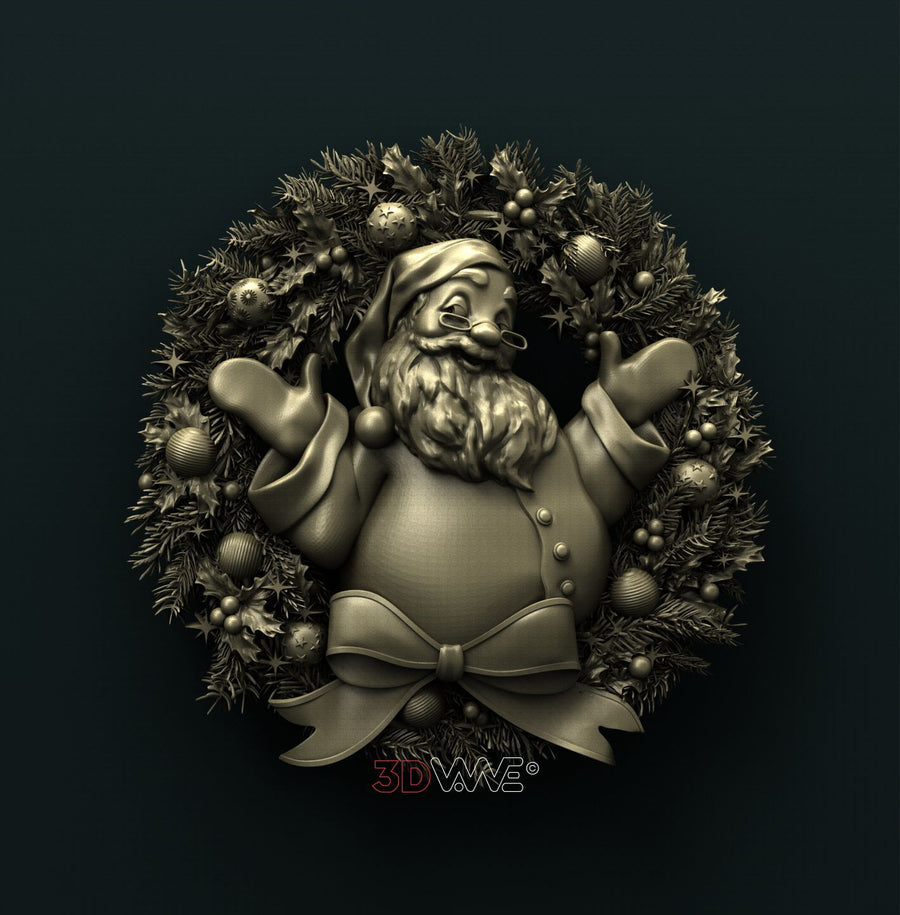 SANTA CLAUS 3D STL 3DWave