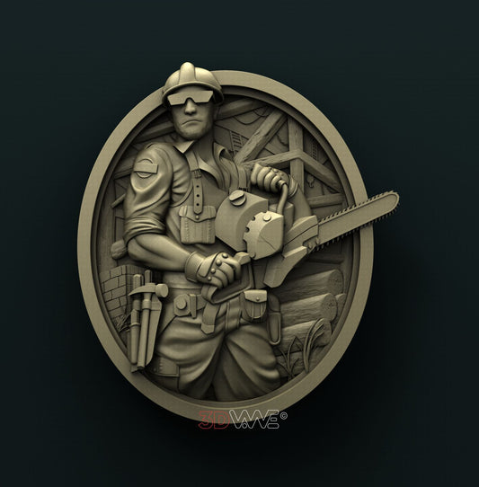 SAWMAN 3D STL 3DWave