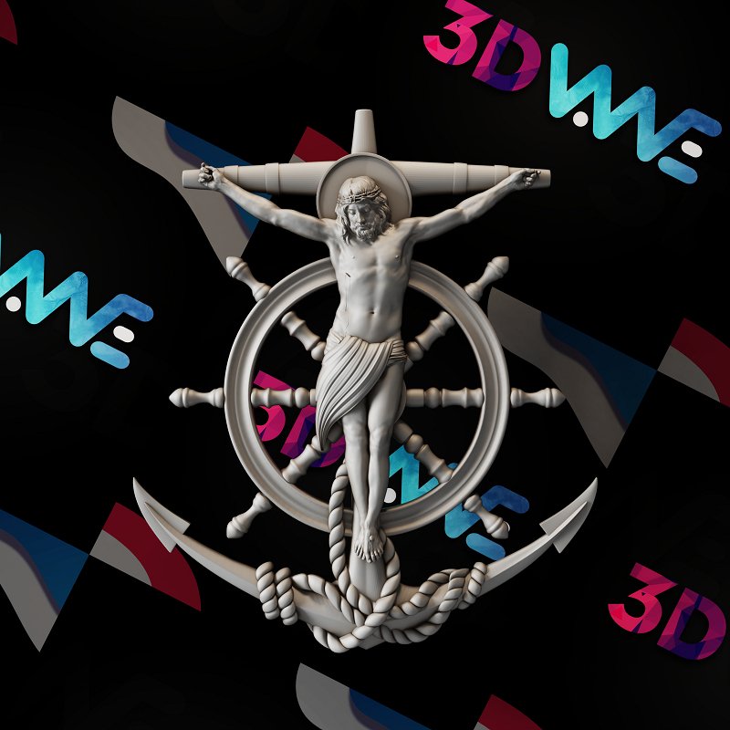 SEA JESUS 3d stl - 3DWave.us