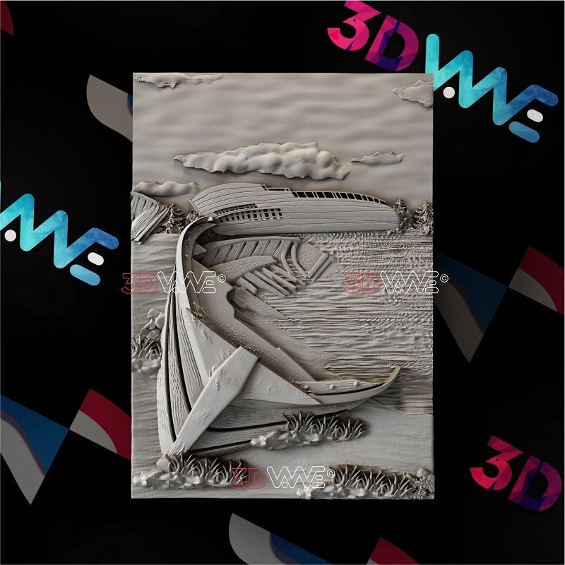 SEA SHORE 3d stl 3DWave.us