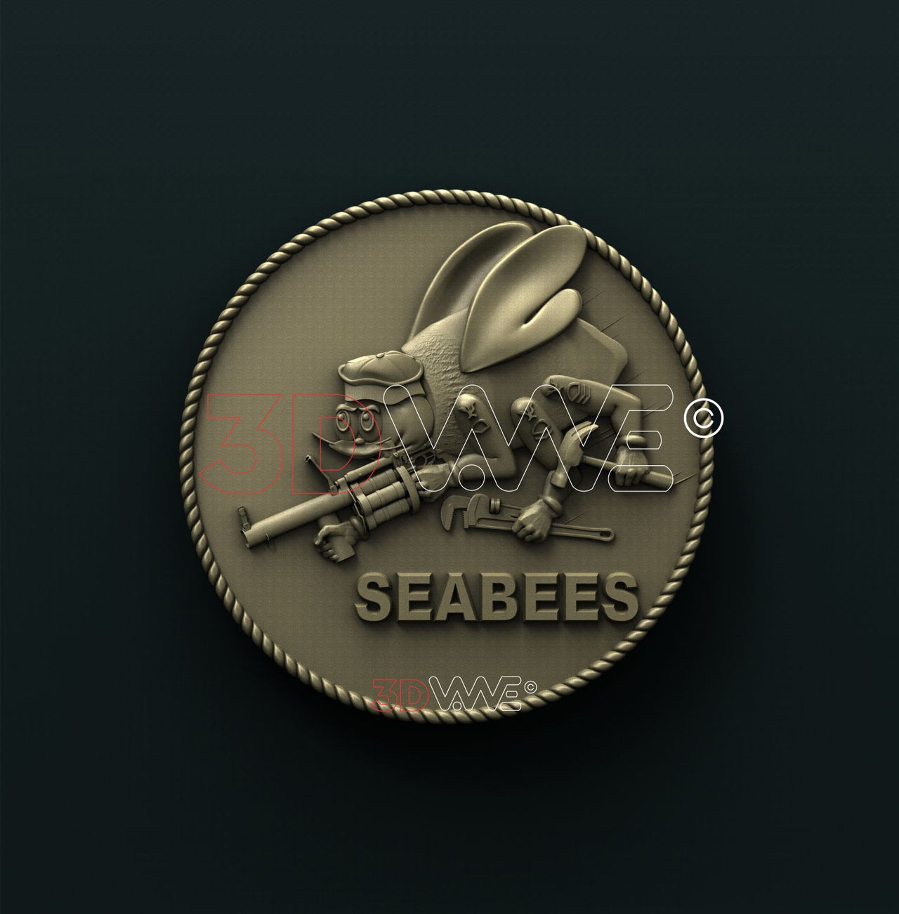 SEABEES 3D STL 3DWave