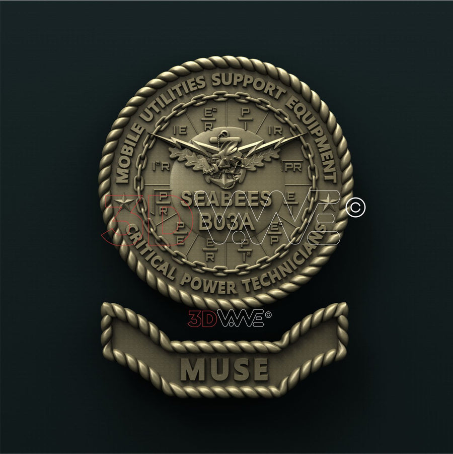 SEABEES 3D STL 3DWave