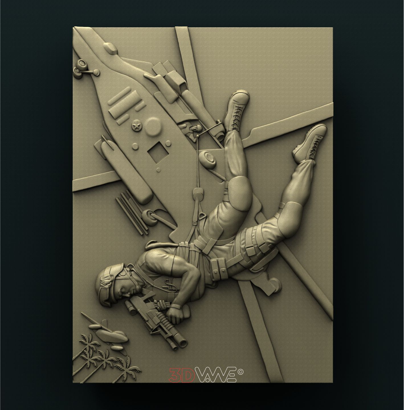 SEAL AIR STRIKE 3D STL 3DWave