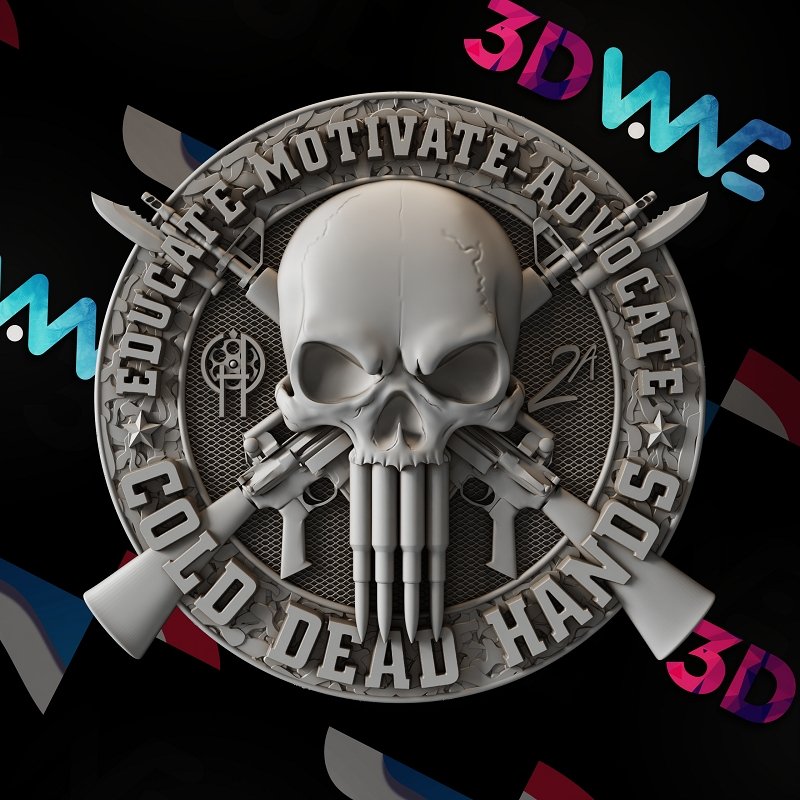 Secodn amendment 3d stl - 3DWave.us