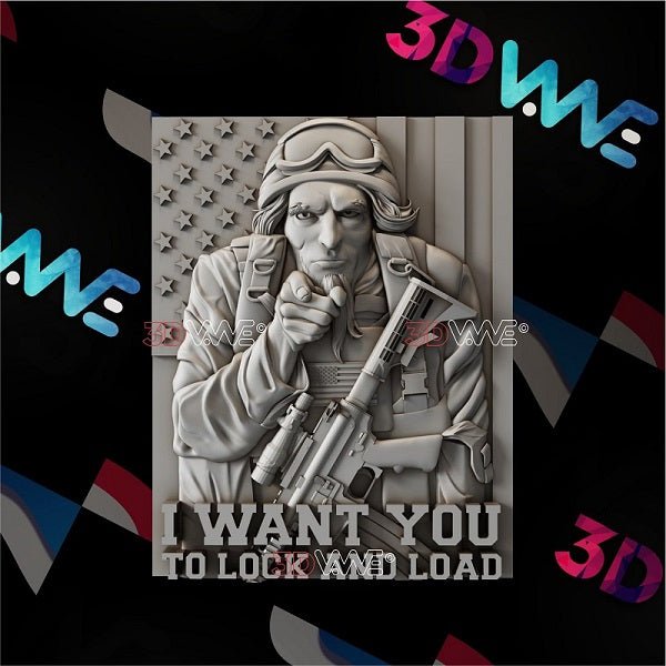 SECOND AMENDMENT 3d stl 3DWave.us