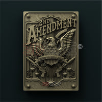 Thumbnail for SECOND AMENDMENT 3D STL 3DWave