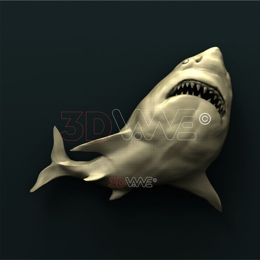SHARK 3D STL 3DWave