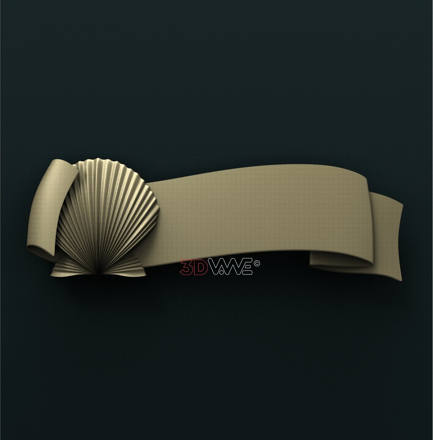SHELL SIGN 3D STL - - 3DWave.us