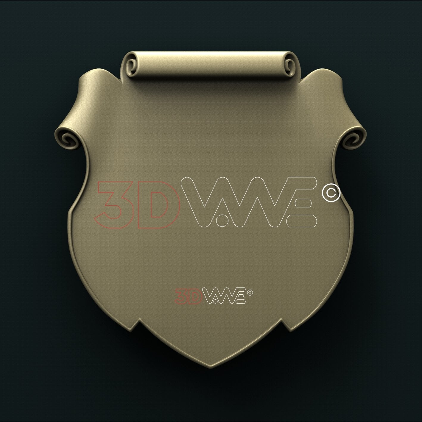 SHIELD 3D STL 3DWave