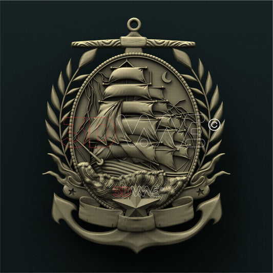 SHIP 3D STL 3DWave