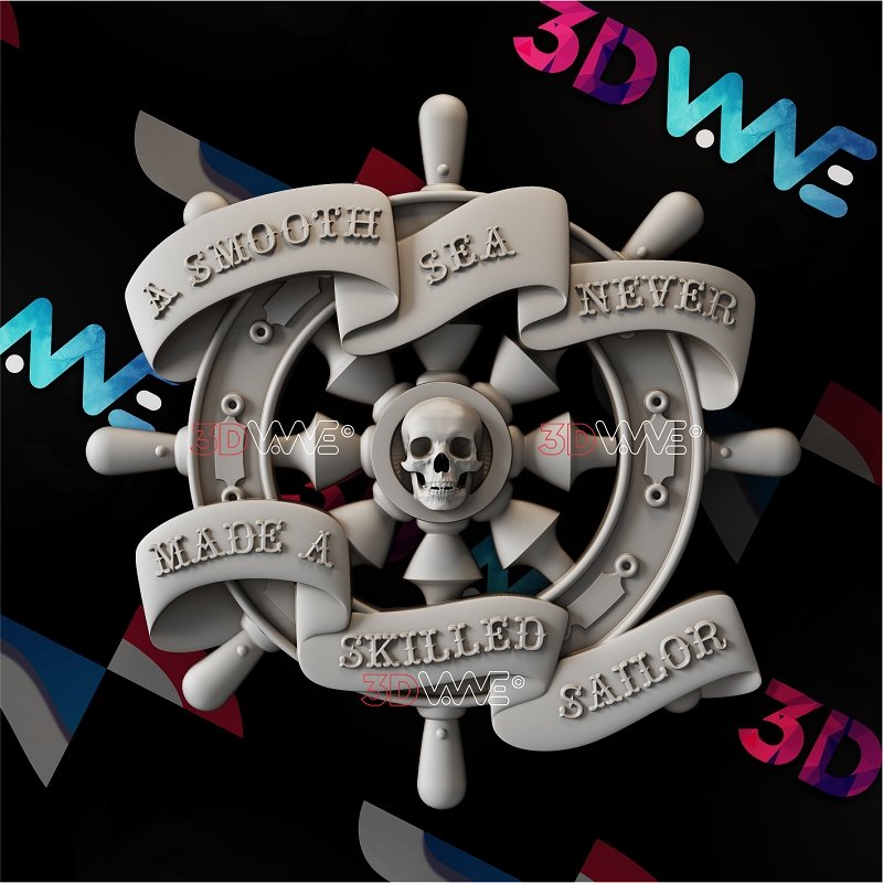SKILLED SAILOR 3d stl 3DWave