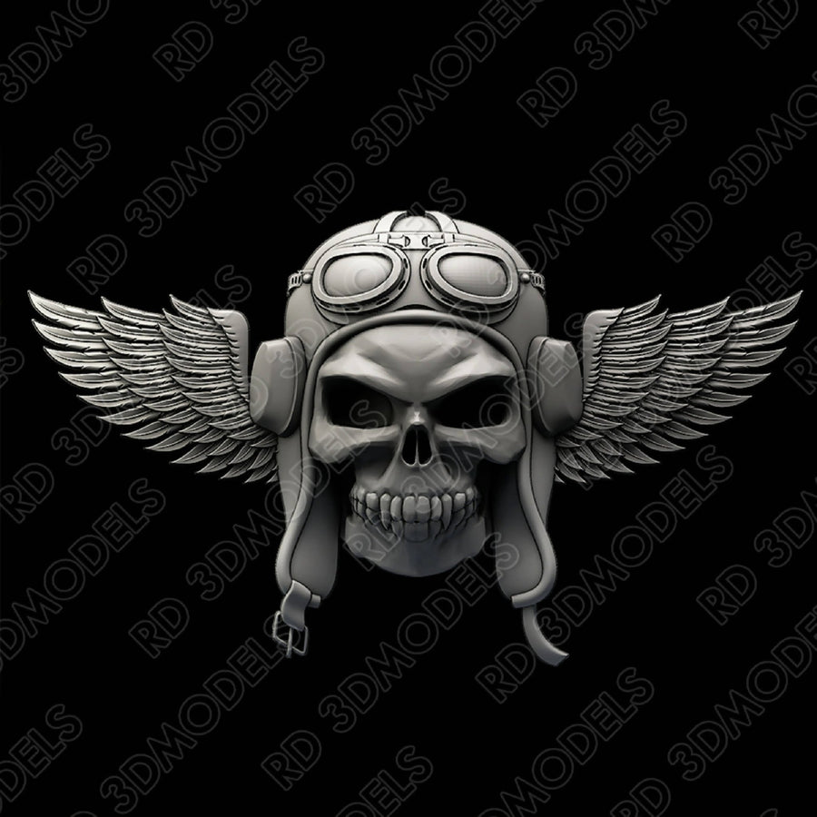 Skull 3d stl Robert
