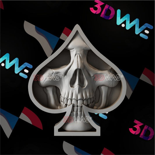 SKULL 3d stl 3DWave.us