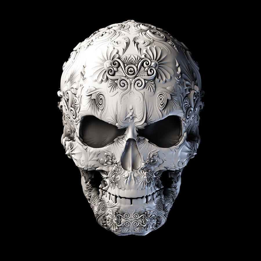 Skull 3d stl Robert