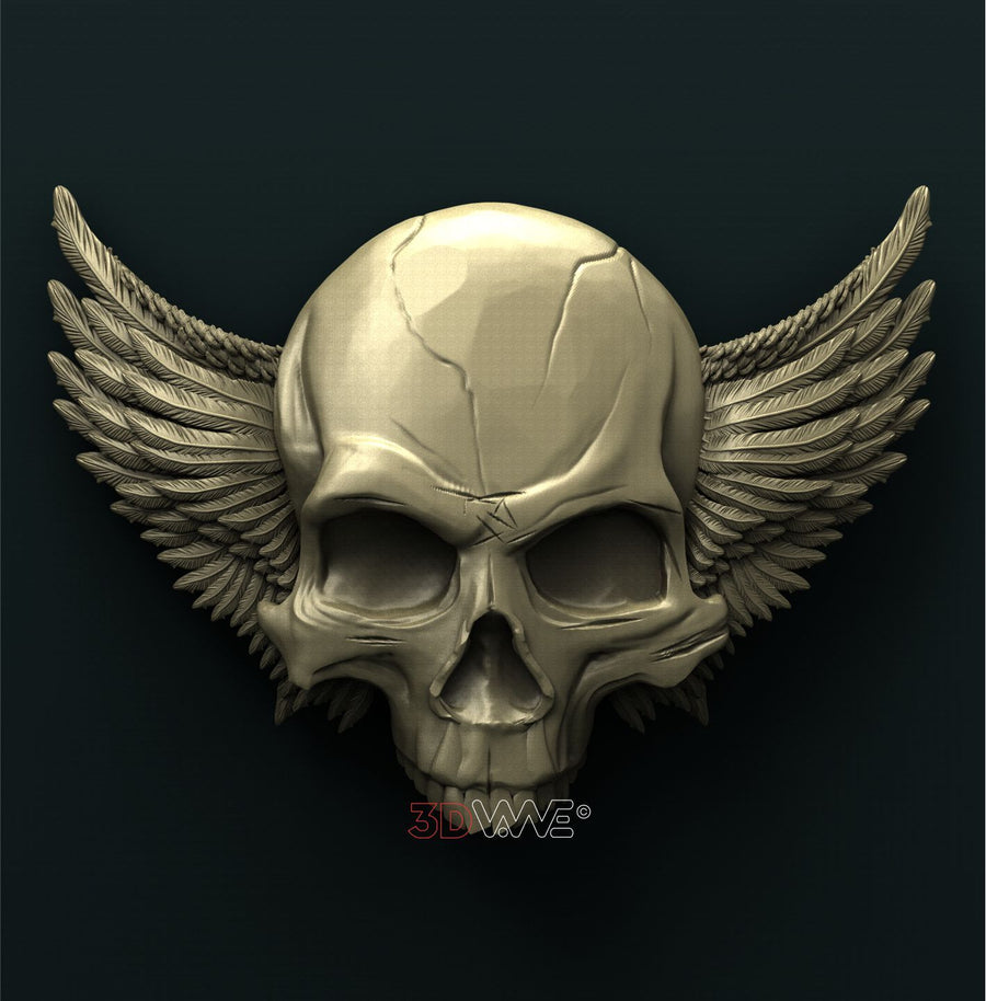 SKULL 3D STL 3DWave