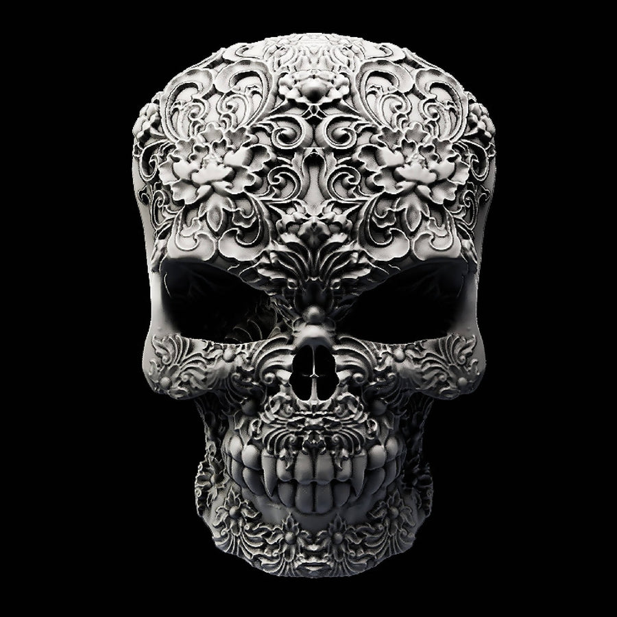 Skull dekor 3d stl Robert