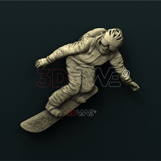 SNOAWBOARD 3D STL 3DWave