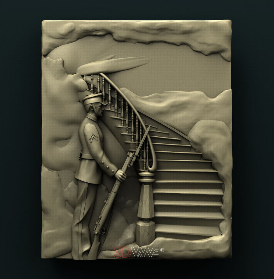 SOLDIER 3D STL 3DWave