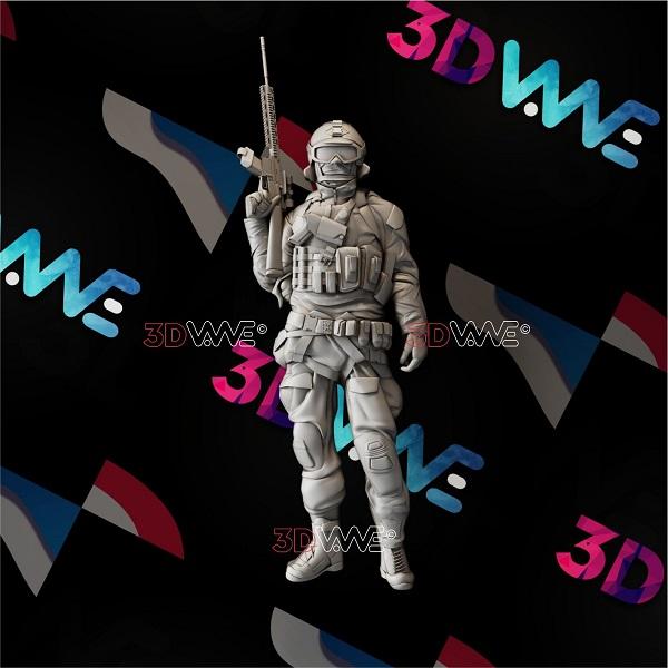 SOLDIER 3d stl 3DWave.us