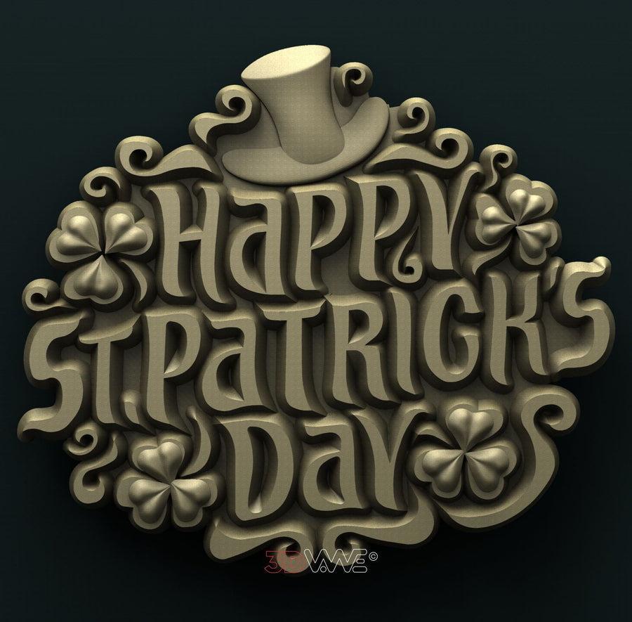 ST. PATRICK'S DAY 3D STL 3DWave