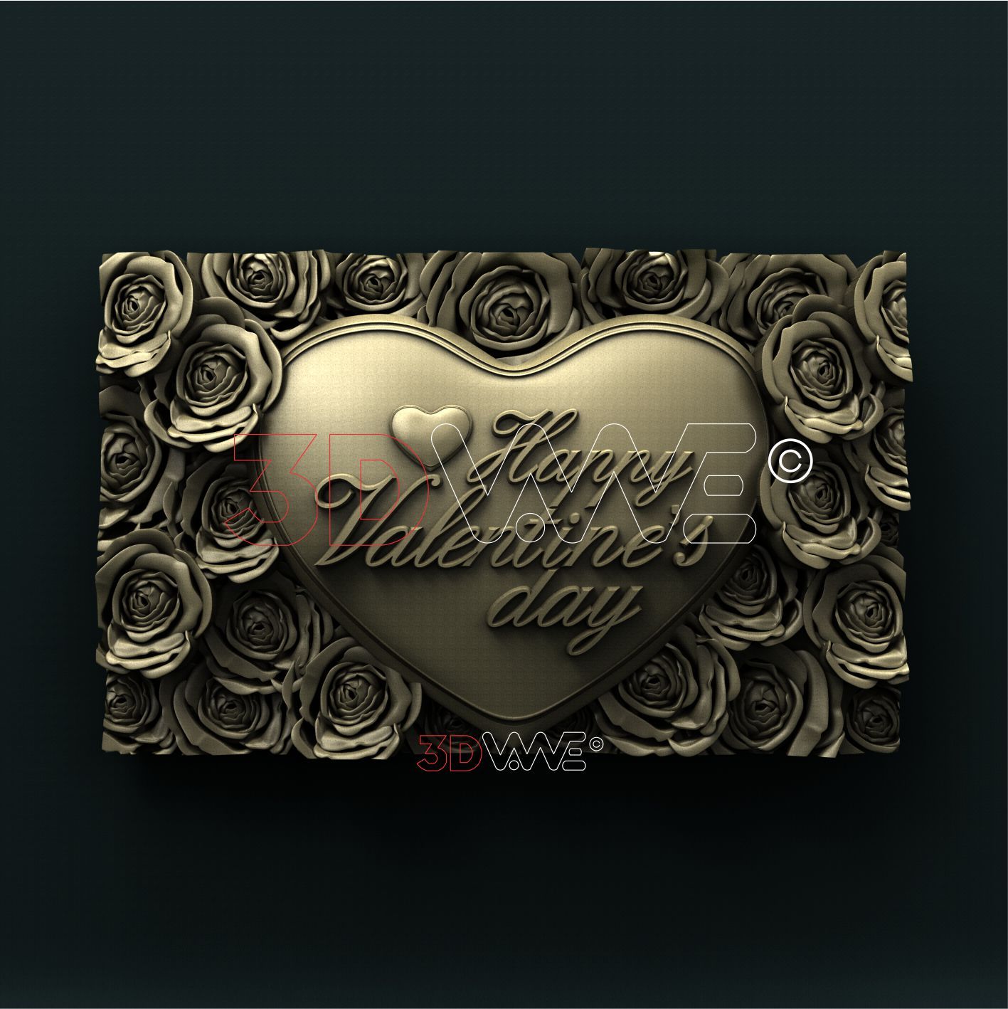 ST. VALENTINES DAY 3D STL 3DWave