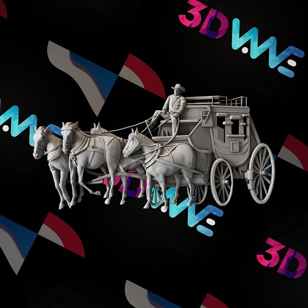 STAGECOACH 3d stl 3DWave.us