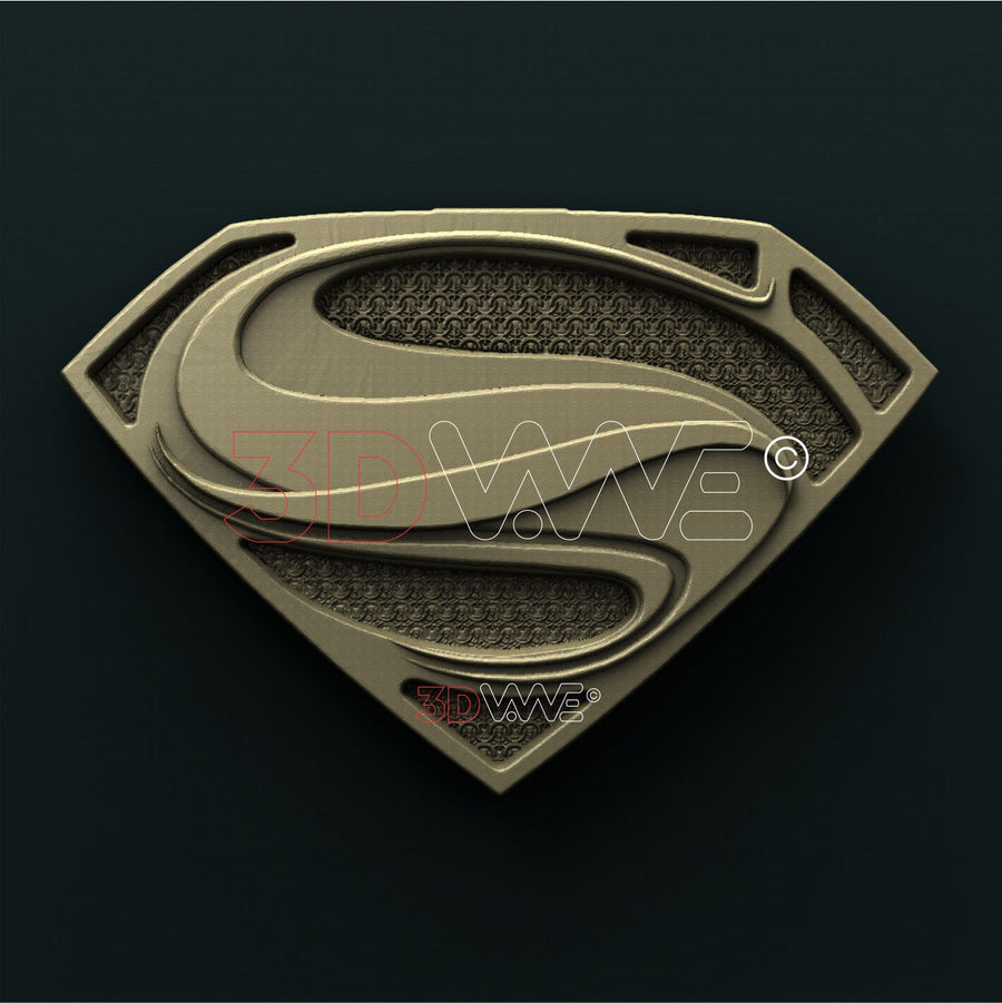 SUPERMAN 3D STL 3DWave