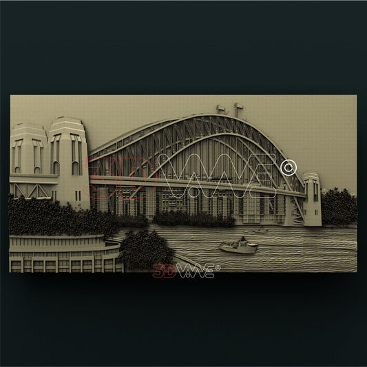 SYDNEY 3D STL 3DWave