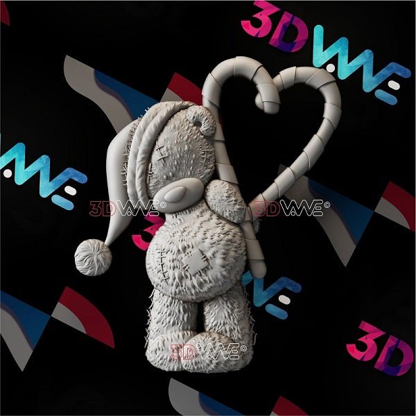 TEDDY BEAR 3D STL 3DWave.us