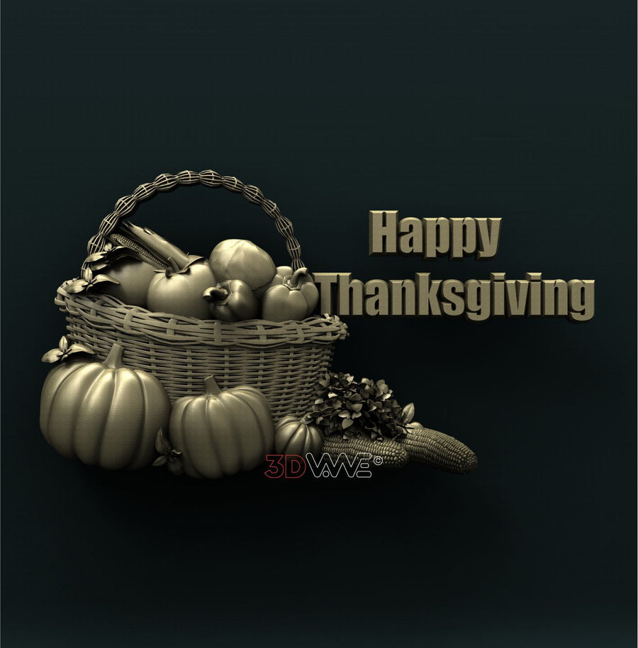 THANKSGIVING DAY 3D STL 3DWave
