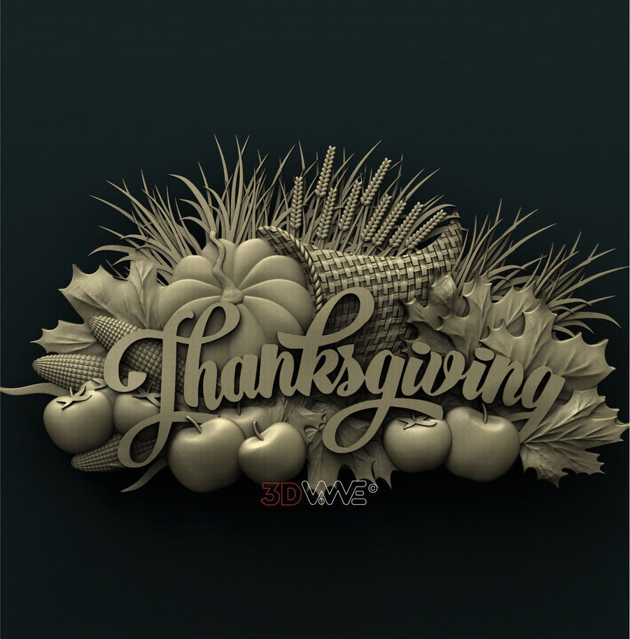THANKSGIVING DAY 3D STL 3DWave