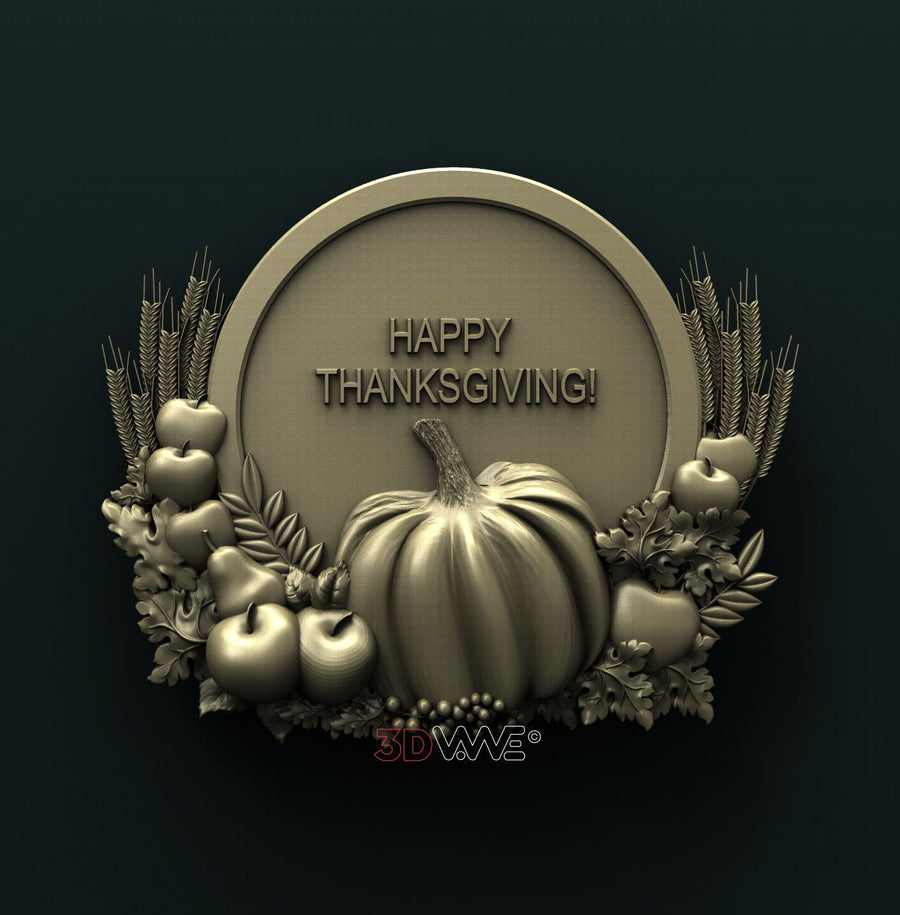 THANKSGIVING DAY 3D STL 3DWave