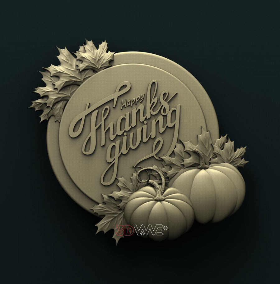 THANKSGIVING DAY 3D STL 3DWave