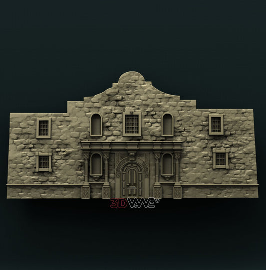 THE ALAMO 3D STL 3DWave