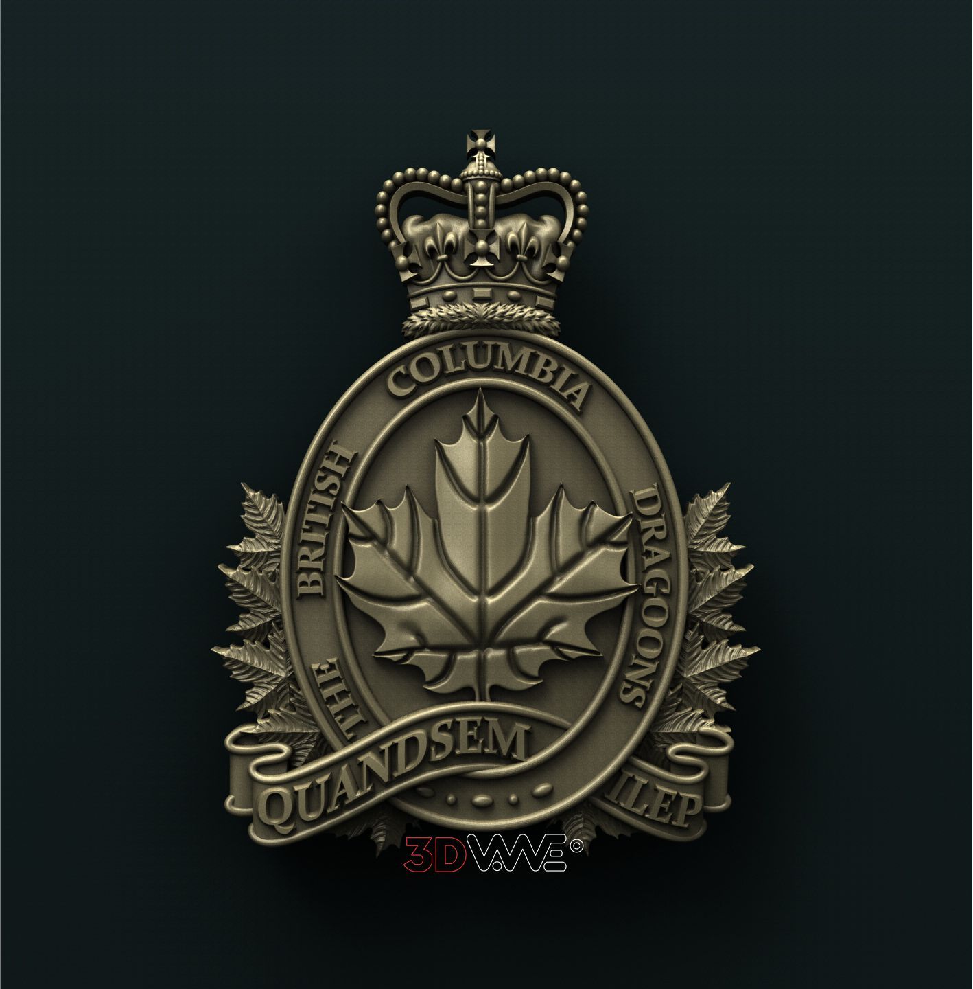 THE BRITISH COLUMBIA DRAGOONS 3D STL 3DWave
