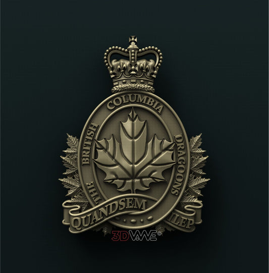 THE BRITISH COLUMBIA DRAGOONS 3D STL 3DWave