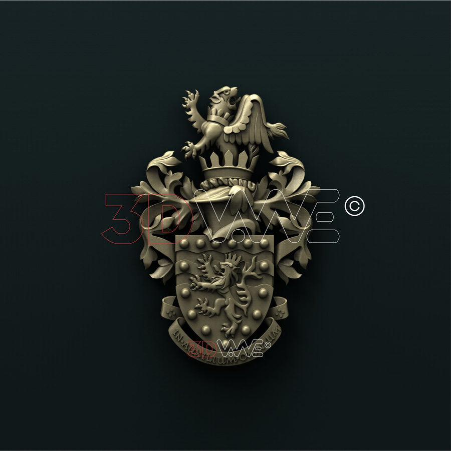 THE DEVON AND CORNWALL POLICE CREST 3D STL 3DWave