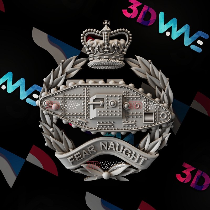 THE ROYAL TANK REGIMENT OF THE BRITISH ARMY 3d stl 3DWave