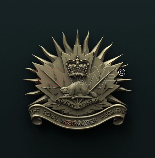 THE ROYAL WESTMINSTER REGIMENT 3D STL 3DWave