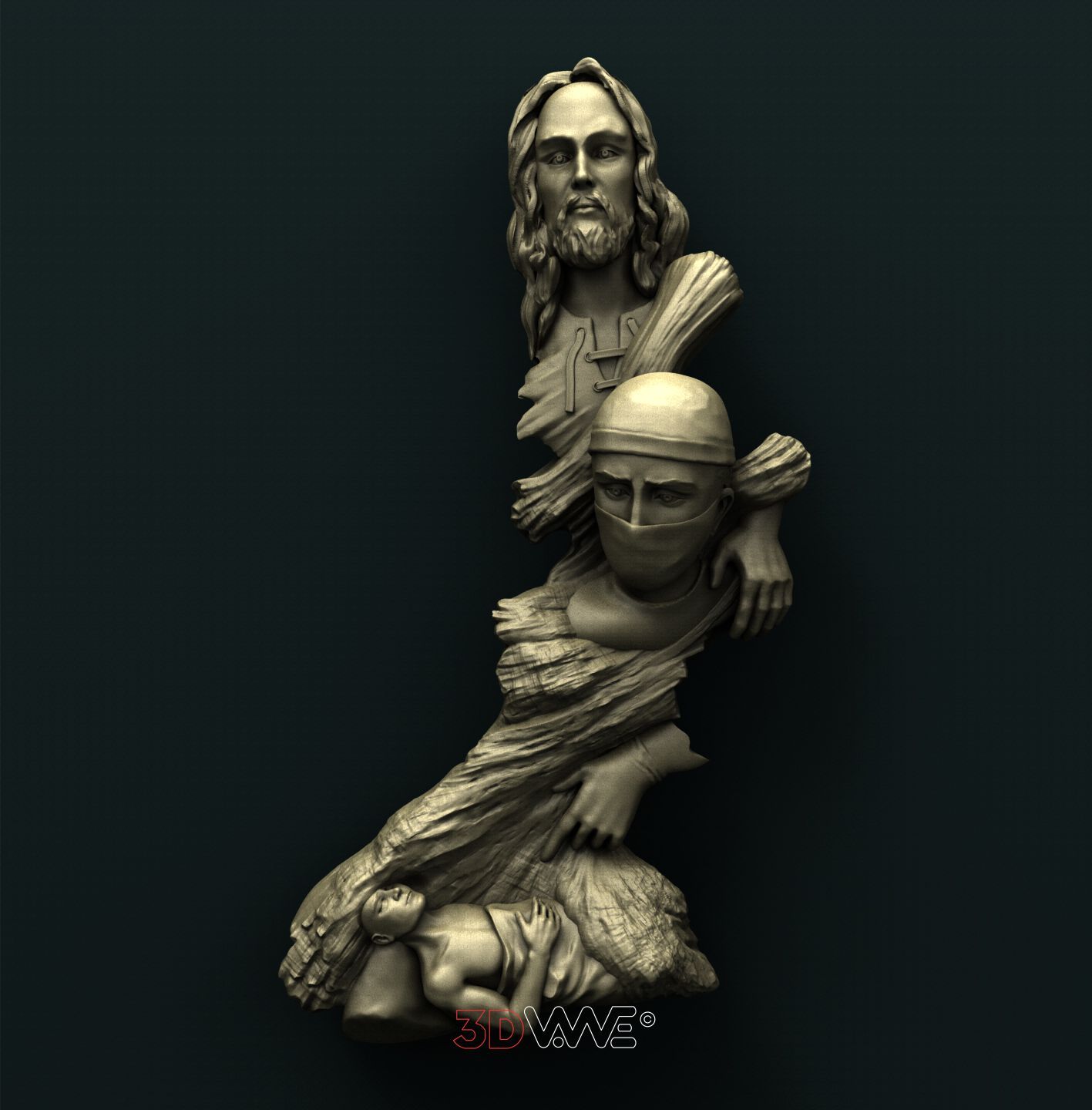 THE SAVIOR 3D STL 3DWave