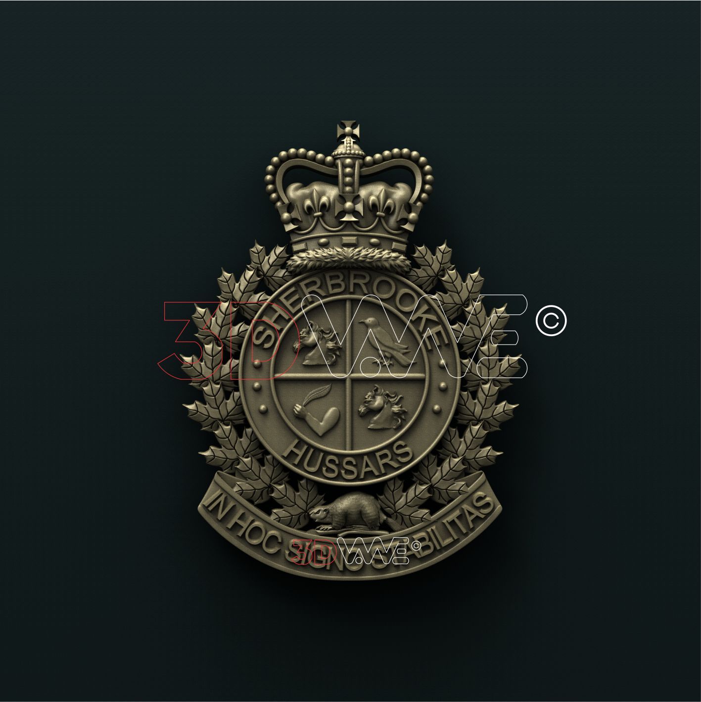 THE SHERBROOKE HUSSARS 3D STL 3DWave