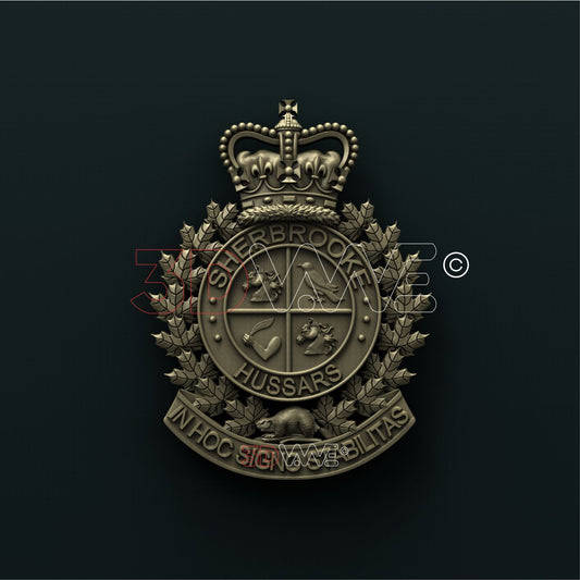 THE SHERBROOKE HUSSARS 3D STL 3DWave