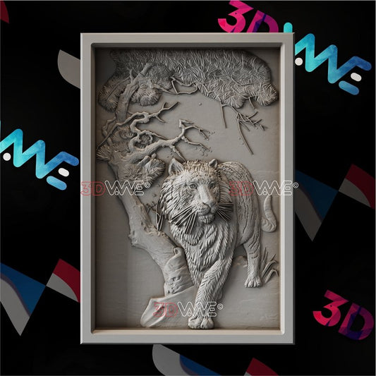 TIGER 3d stl 3DWave.us