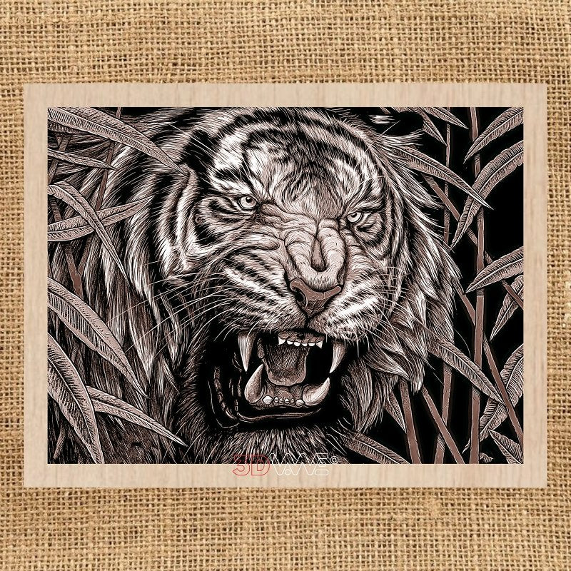 TIGER pyroprinter and laser-ready file 3DWave.us