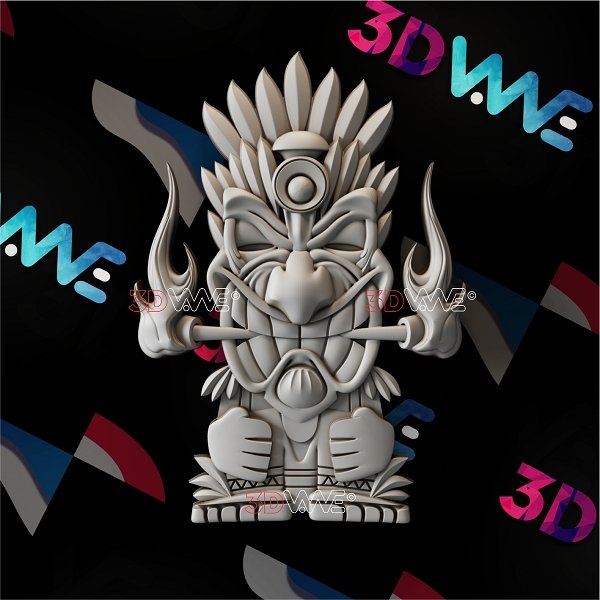 TIKI 3d stl 3DWave.us